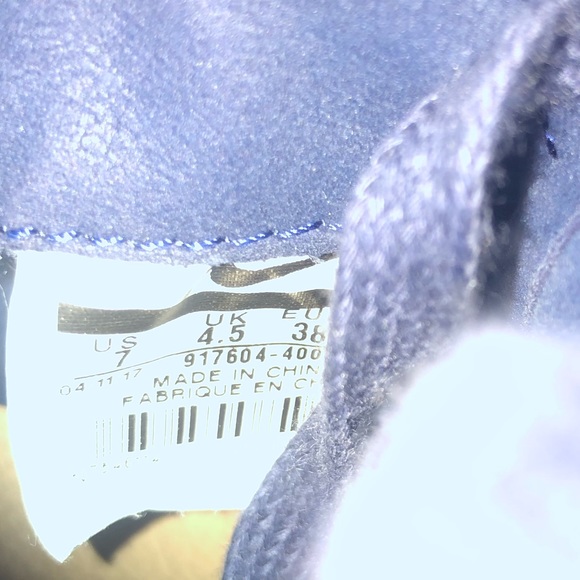 Nike sz 7 blazer mid premium lx 'binary blue - Picture 6 of 6